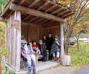 village where dolls outnumber people 