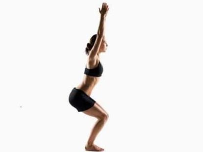 belly fats loss with uthkatasana