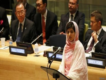 Malala Yosoufazai celebrates her 18th birthday