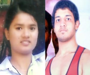 bravery award to monika and labhanshu.