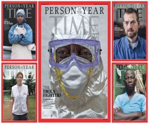 Ebola Fighters got Times person of the year-2014 award