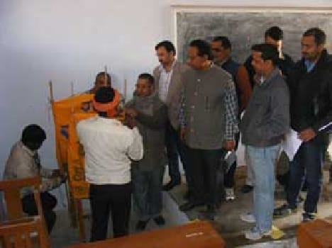 student election in pg and sspg college