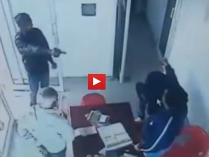 VIDEO: Murderer caught on CCTV Camera