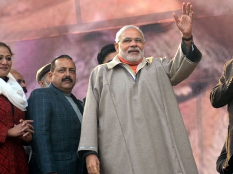 pm narendra modi to address rally in rajouri