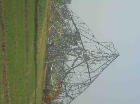tower fallen during construction, three workers died