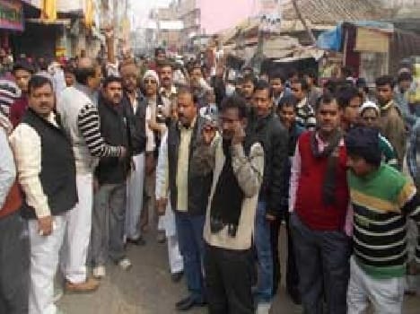Market remained closed against the thrashing of Kanchhal.