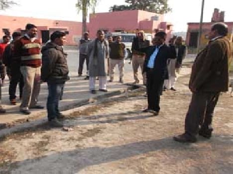 DM inspection of health center