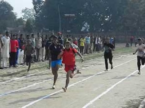 Aaradhana got first position in race