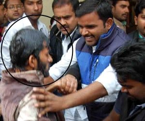 suicide attempt by student leader in allahabad