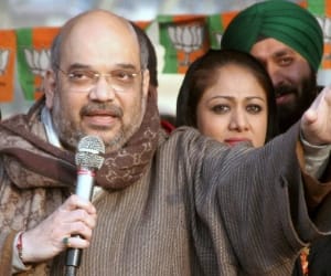 Amit Shah says Can not stray from the agenda of development.