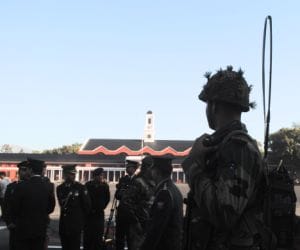 Passing out parade in udhampur
