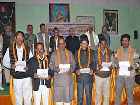 Teachers administered oath of office bearers