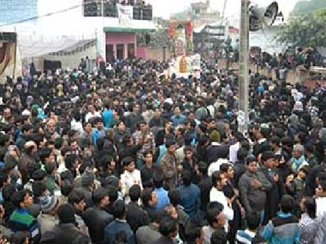 The burial of Chehllum Tajia
