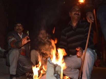 cold waves hits jammu kashmir