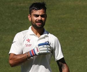 Virat kohli creates many racords in Adelaide test.