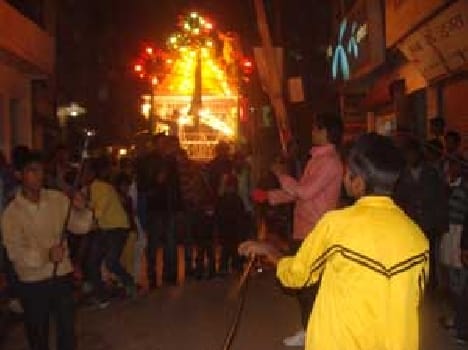 Chehallum procession took out with Akidat