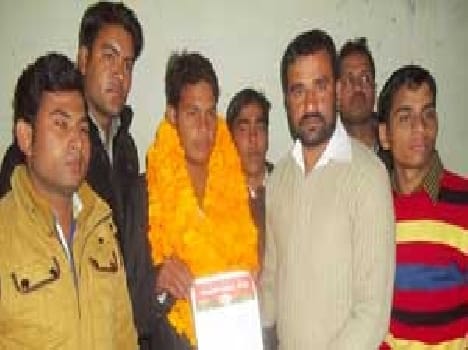 Amit Yadav became vice district Schhas