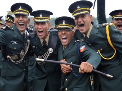 IMA passing out parade.