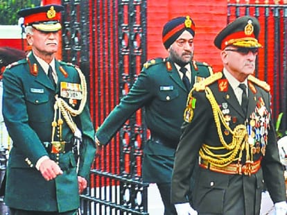 IMA passing out parade.