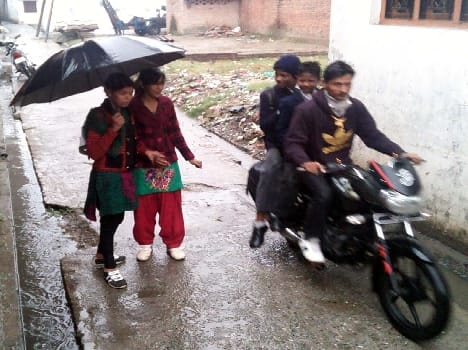 rain in district