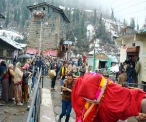 winter yatra of yamunotri.