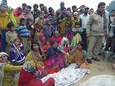 Water tank cracked , two deaths