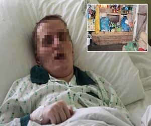 Mother chained and locked daughter in bathroom; found after an year rotting