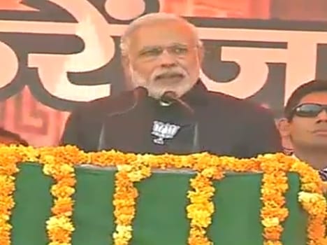 narendra modi roars at  jammu kashmir rally