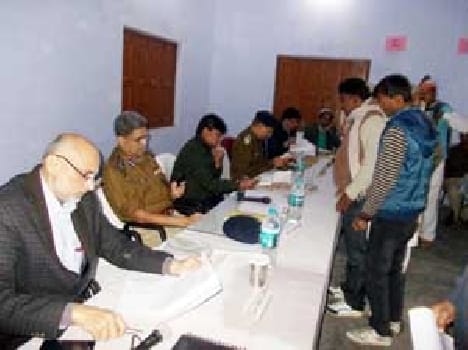 Day after cold descended complainant Tehsil