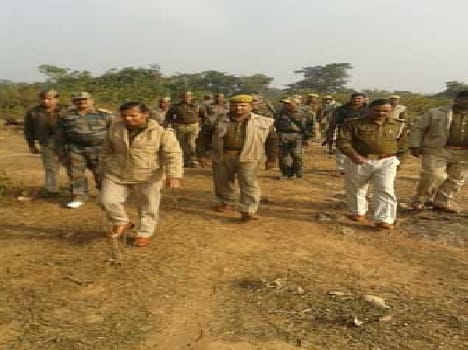 UP police through drone troublemakers Dbochegi