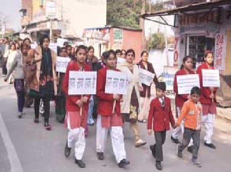 students protest against terreriosm