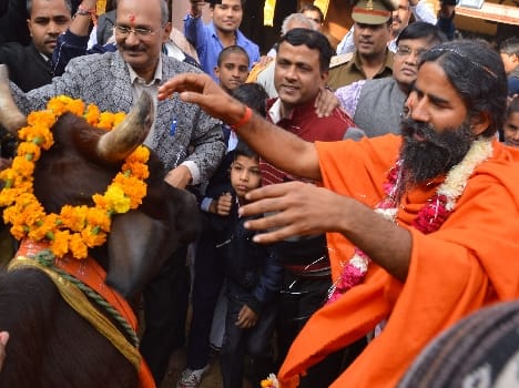 baba ramdev said ved should be conferred as international book. 