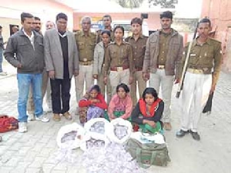 Three women arrested with illegal alcohol