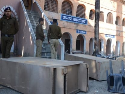 biometric attendance  in school of uttarakhand.