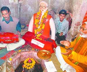 UP's temple where worship Modi