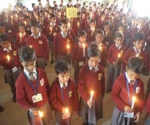 March candle in memory of the children removed