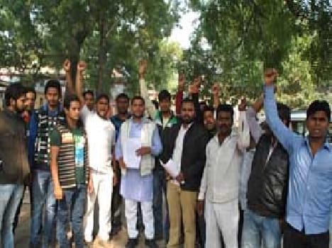 Protested against the rigging