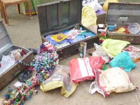 Theft  of three millions