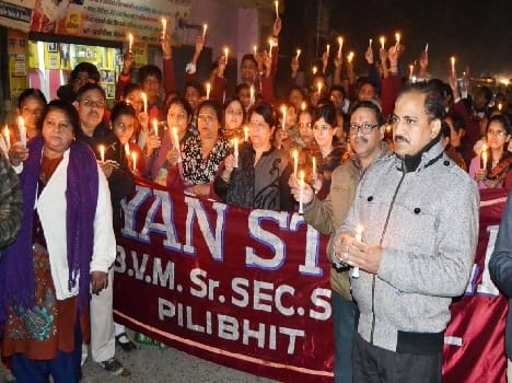 candle march