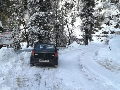 forecast of snowfall in himachal.