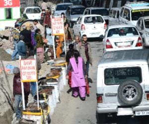 traffic trial failed in shimla.