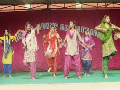 Christmas Celebration show talent show dance girls do .