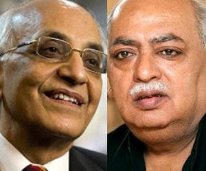 ramesh chandra shah and munawwar rana won the sahitya akademi award.