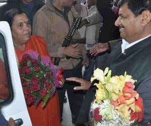 bjp and sp unite for ganga cleaning project.