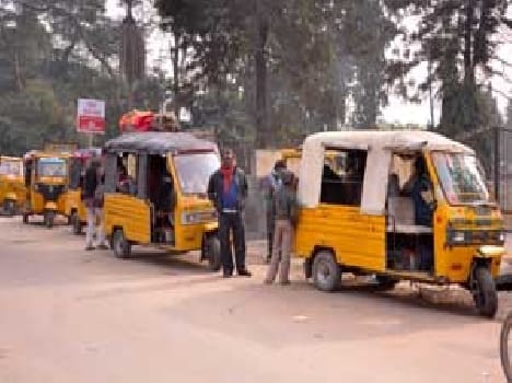 trafic jaam in city
