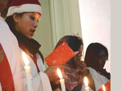 many gifts on christmas celebration at shimla.