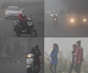Ghaziabad was coldest in ncr on sunday.