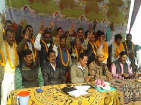Pramod Yadav became president
