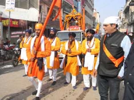 The grand procession  