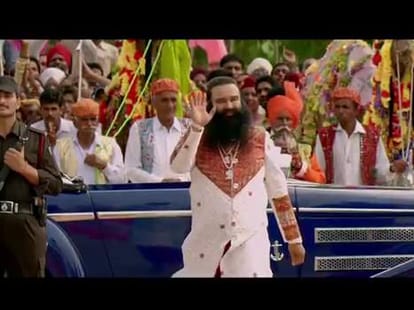 Ram Rahim's movie MSG trouble for BJP government